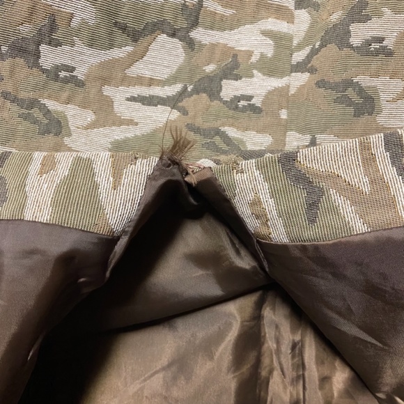 Nano Universe Camo Pencil Skirt - Size S - Picture 10 of 10